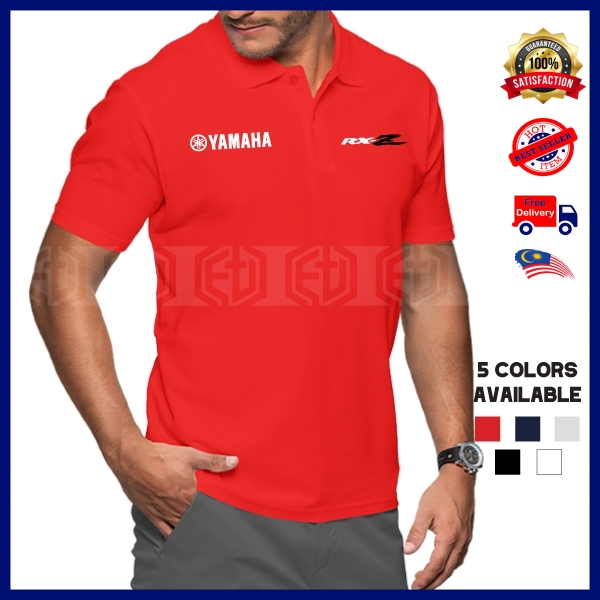 Motorcycle YAMAHA Printed Business Casual Sports Solid Color Short Sleeve  Men's Popular Lapel Cotton Quality Polo