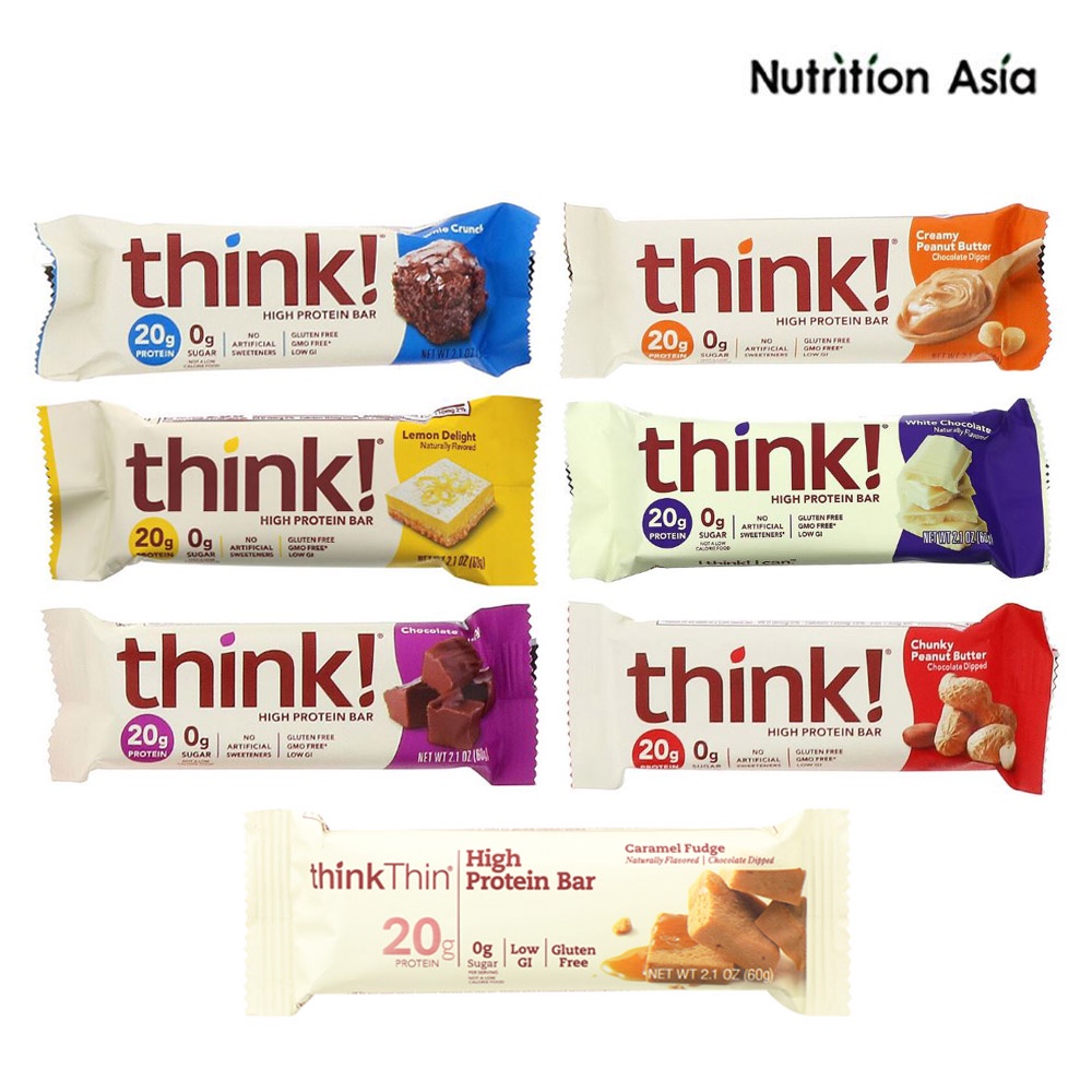 think! Protein Bar (10 Bars x 60g) Shopee Singapore