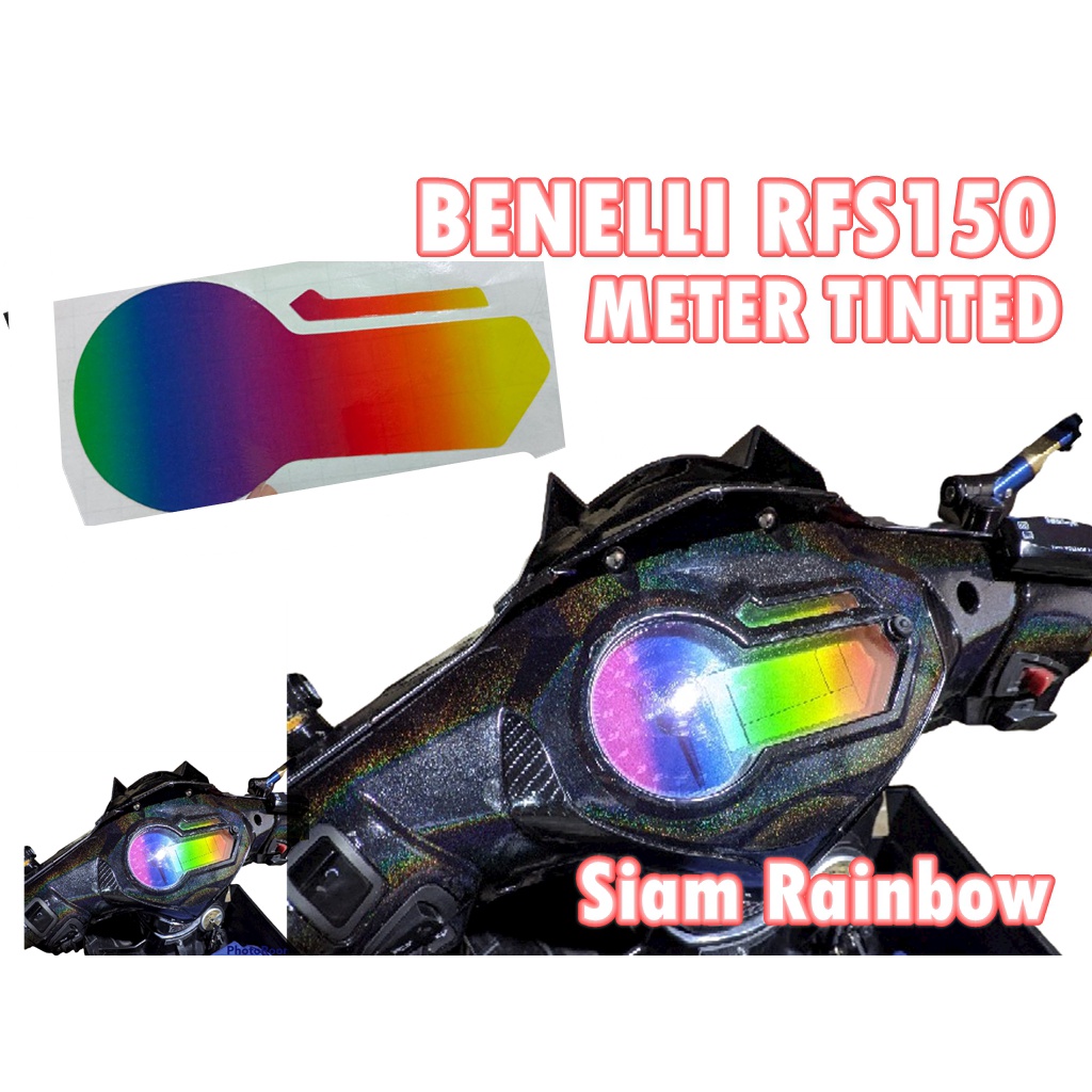 TINTED METER - BENELLI RFS RFS150 150RFS STICKER TINTED METER STIKER ...