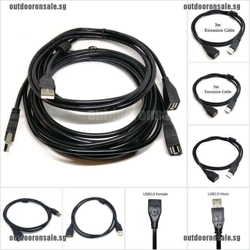 ODS USB EXTENSION CABLE 1.5/3/5m USB2.0 Male to Female