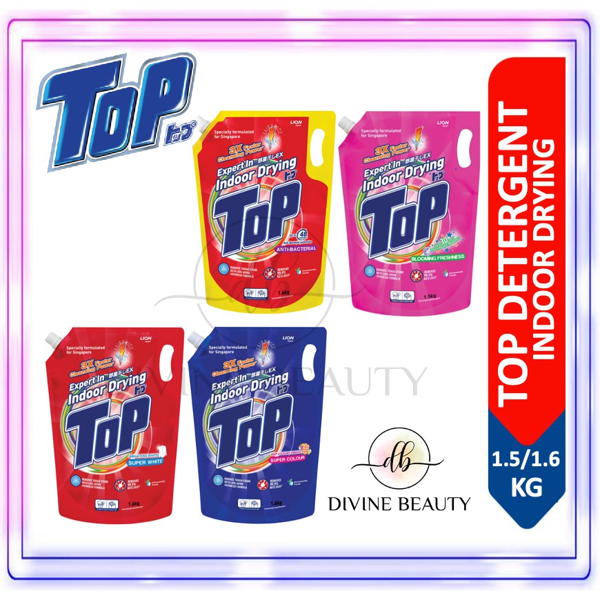 TOP Liquid Laundry Detergent Refill Indoor Drying 1.5kg/1.6kg Anti