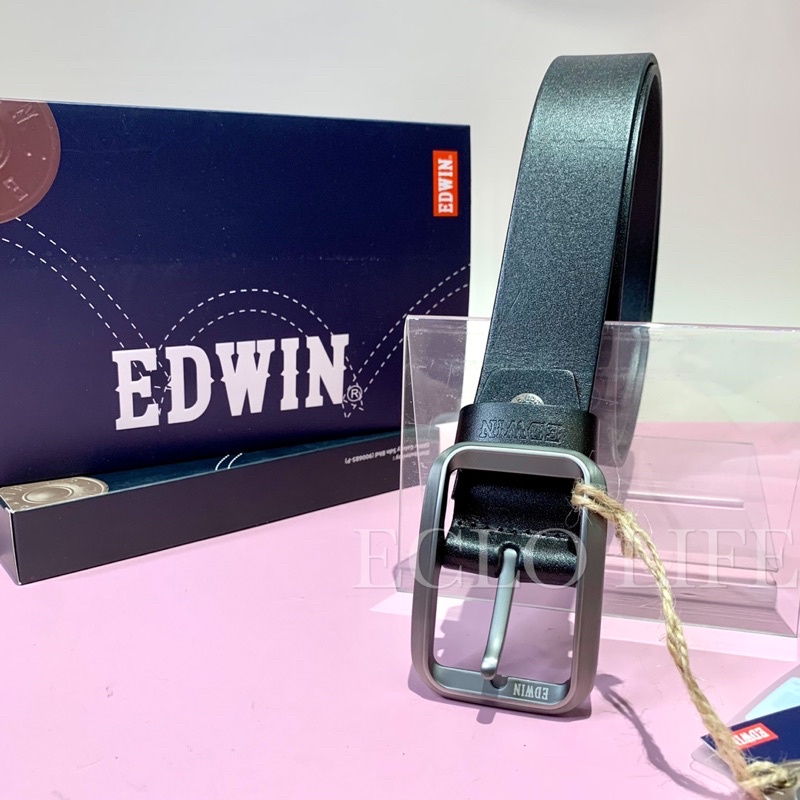 Edwin Men Belt / Pin Buckle Belt / Tali Pinggang Leather [35289 ...