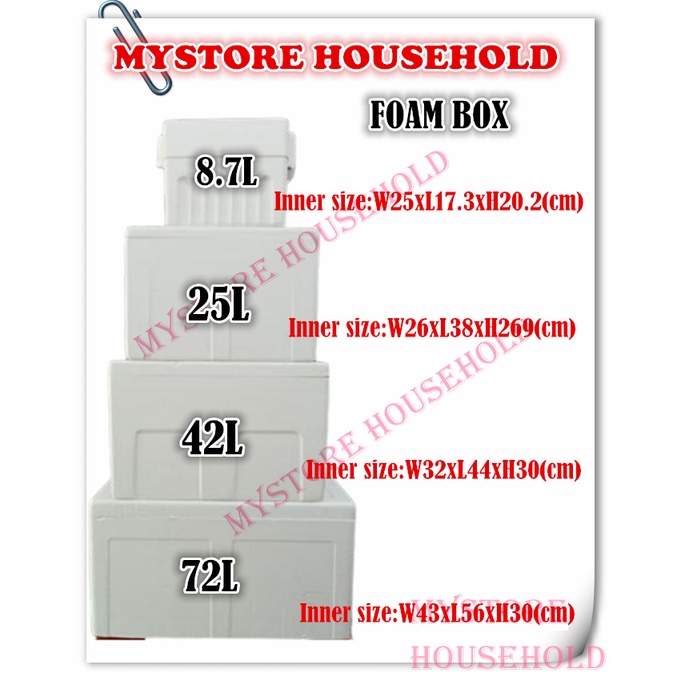 TB302 8.7L POLYFOAM/STYROFOAM ICE BOX WITH HANDLE(S) Shopee Singapore