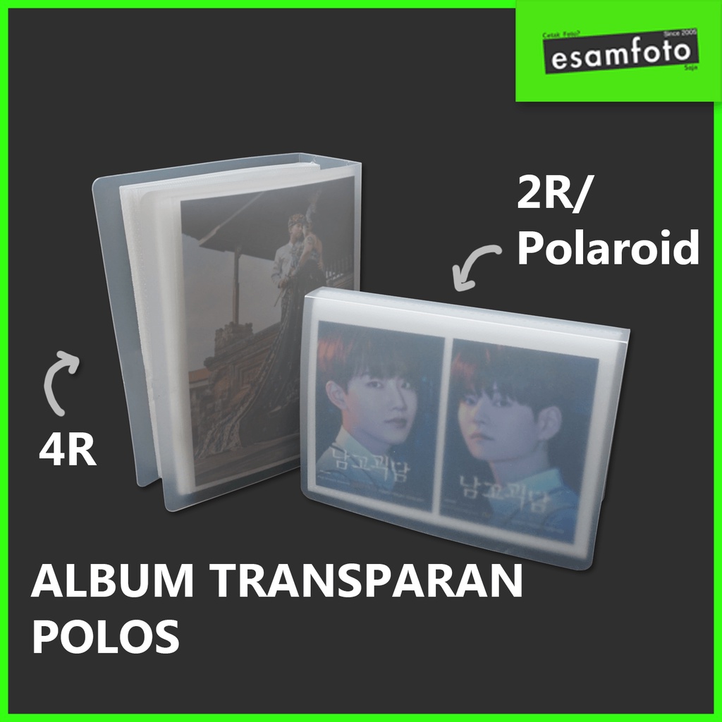 Standard Transparent 4R Photo Album 4R Photo Album (100 photos) 2R (80 ...