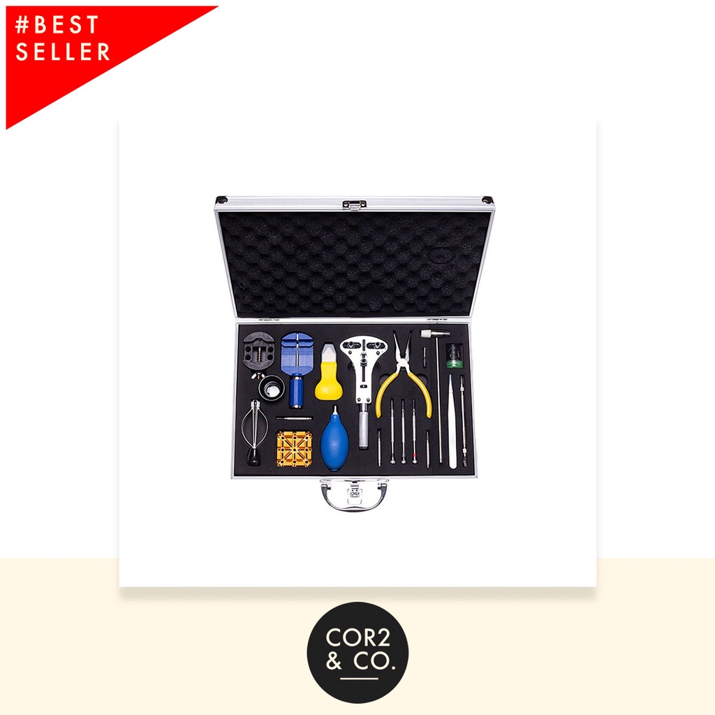 Watch DIY Tool Kit Watchmaker Set In Aluminium Case With Handle Advance ...