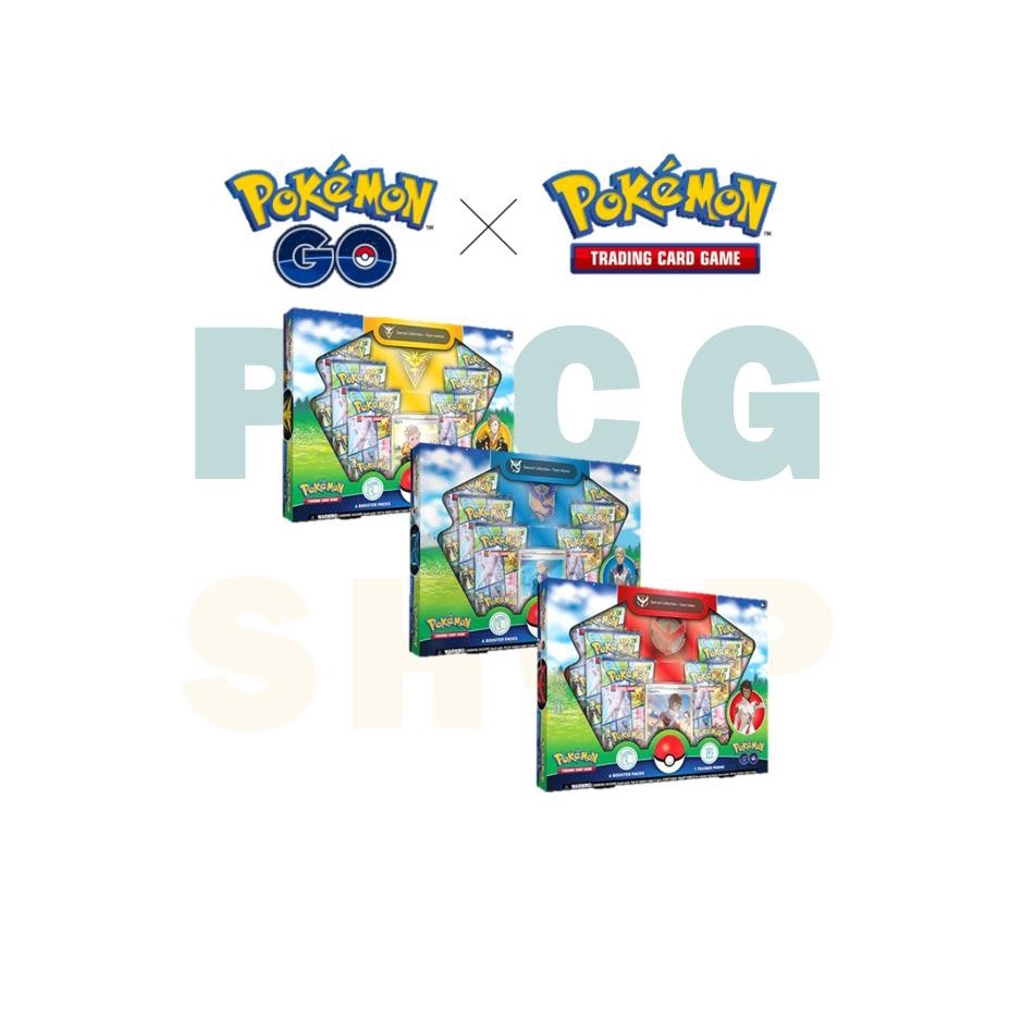 Pokemon GO Team Special Collection - Pokemon TCG cards Booster pack ...