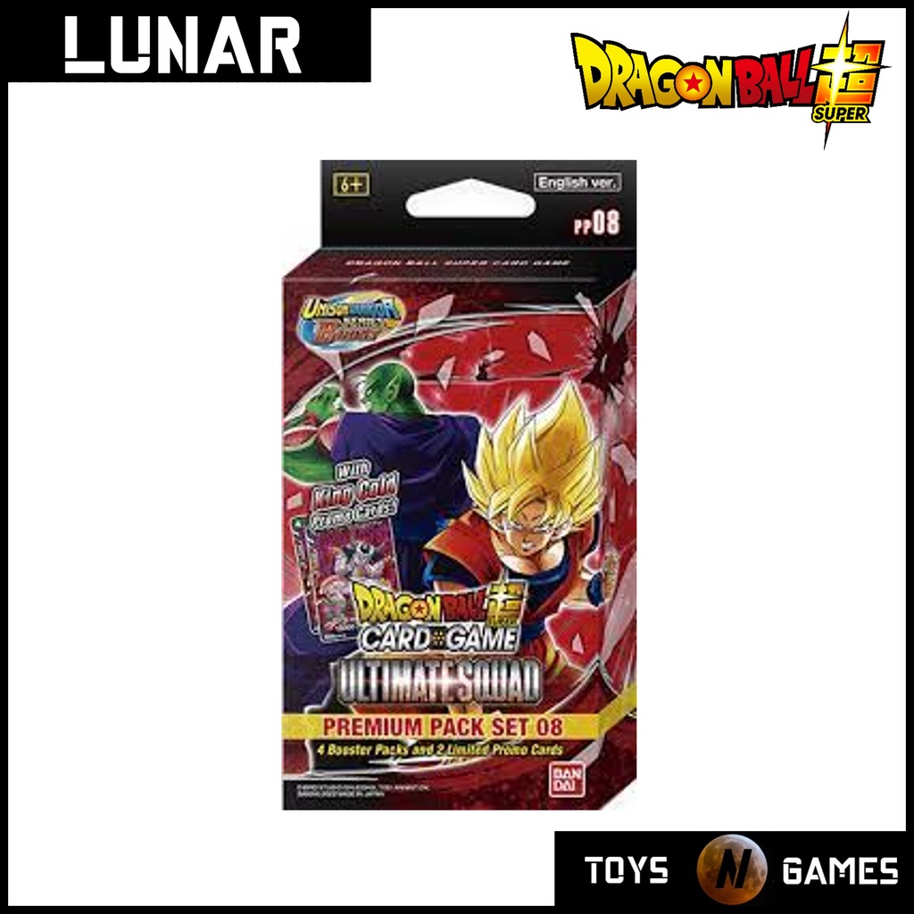 Dragon Ball Super TCG Unison Warrior Series Ultimate Squad Premium Pack Set  [PP08] | Shopee Singapore