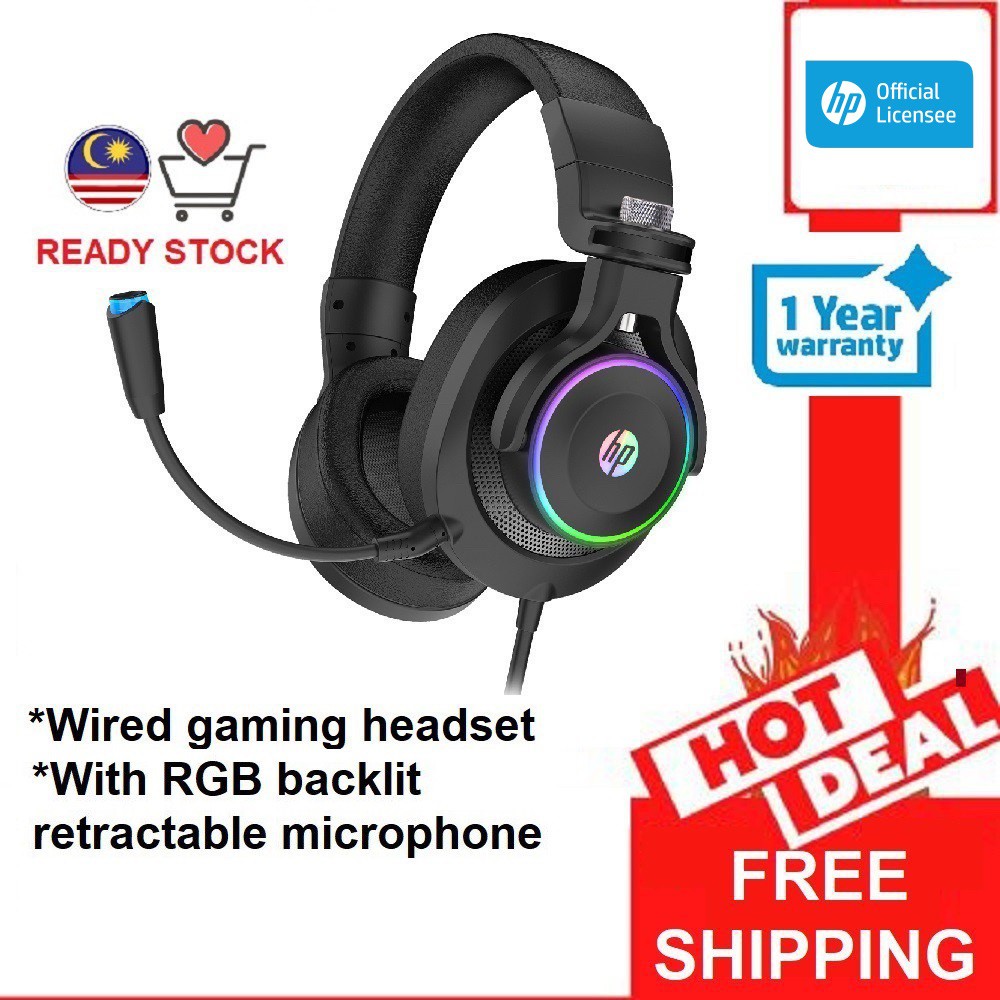 Hp headphones with mic deals for pc