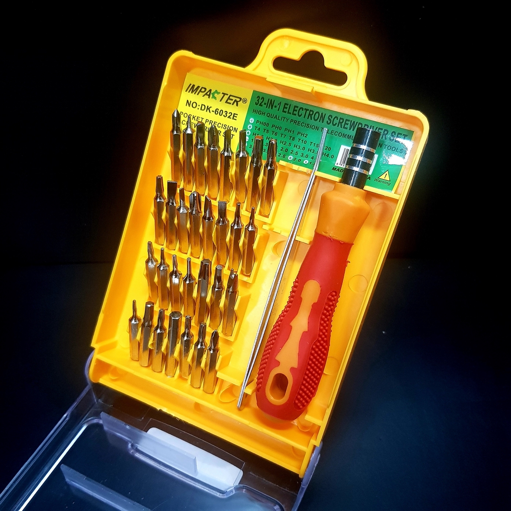 Obeng Set Multi 32 in 1 Lengkap Serbaguna untuk Handphone Elektronik HP Screwdriver - Gambar 4