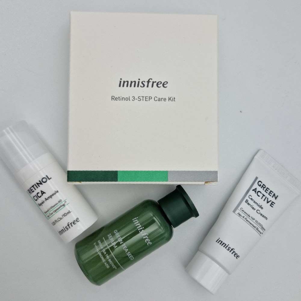 INNISFREE] Retinol 3-Step Care Kit (Include 3 items) | Shopee Singapore