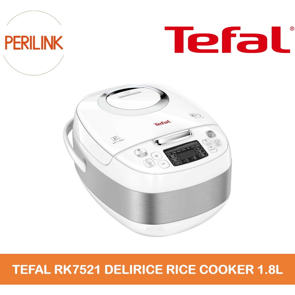 Tefal RK7521 Delirice Rice Cooker Fuzzy Logic w/Spherical 1.8L Shopee Singapore