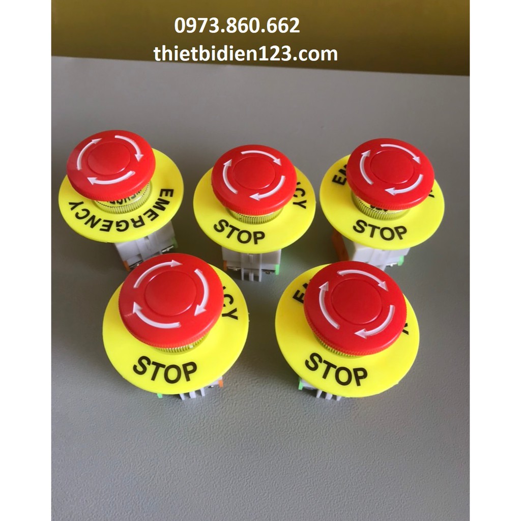 Emergency Stop Push Button With Warning Ear - Push Button EMERGENCY ...
