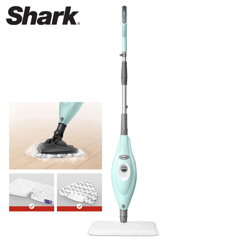 Shark M3 Steam Mop Hard Floor Cleaner with 1 Rectangle and 1 Triangle