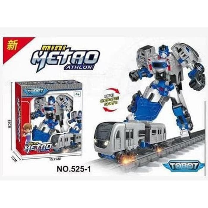 Tobot Mini Metro Train Boys' Toy | Shopee Singapore