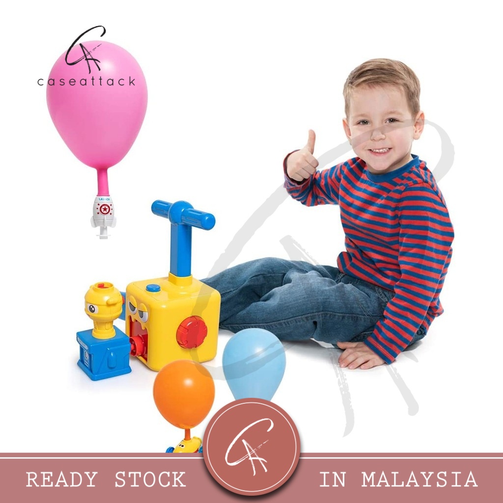 Caseattack Inflatable Pump Balloon Powered Cars STEM Kids Science Toy ...