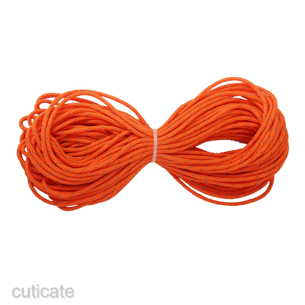 CUTICATE] 3mm 20 Meters Outdoor Reflective Tent Guy Line Rope