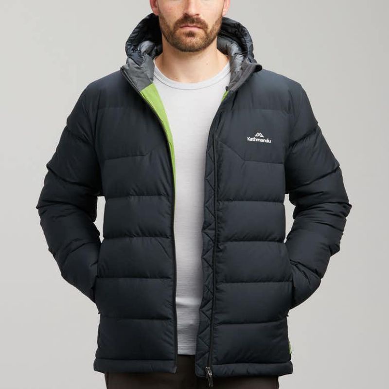 Epiq Men's Hooded Down Jacket