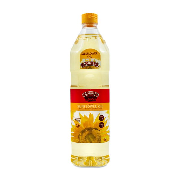 Borges Refined Sunflower Oil 1000ml - Sunflower Seeds 1l | BORGES ...