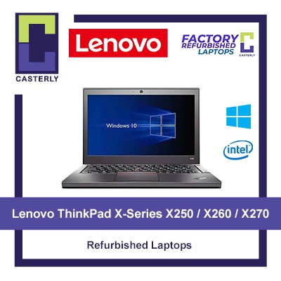 [Lenovo ThinkPad X Series Refurbished Laptops] 12-inch  X240 X250 X260 X270 X280 / 16GB RAM / 512GB SSD Windows 10 Pro
