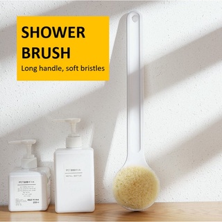 Back bath brush Long handle body brush Shower brush Soap Dispenser  Exfoliating