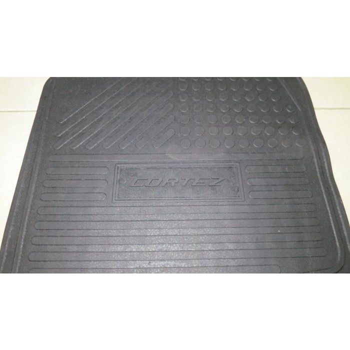 HITAM Wuling CORTEZ Black Rubber Carpet FULL SET
