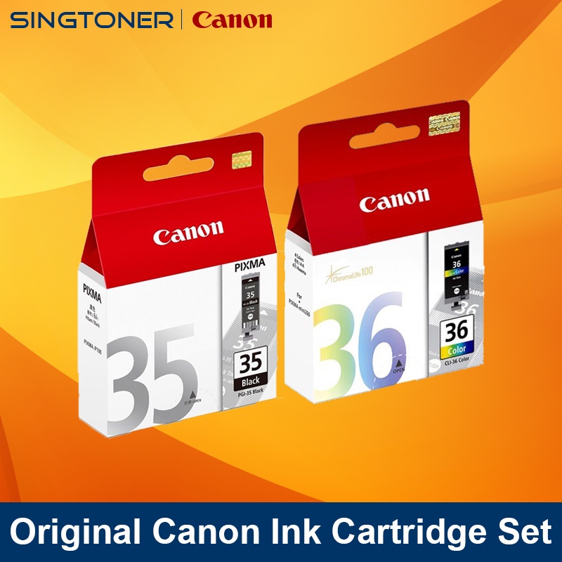 Canon PGI-35 Black & CLI-36 Colour Ink Cartridge Bundle Pack