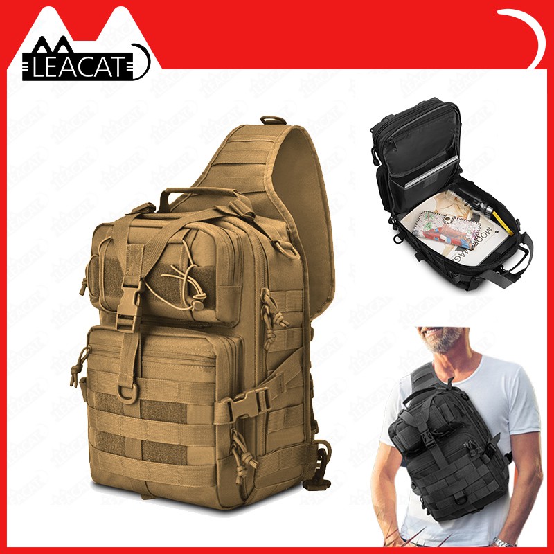 Military sling backpack hotsell