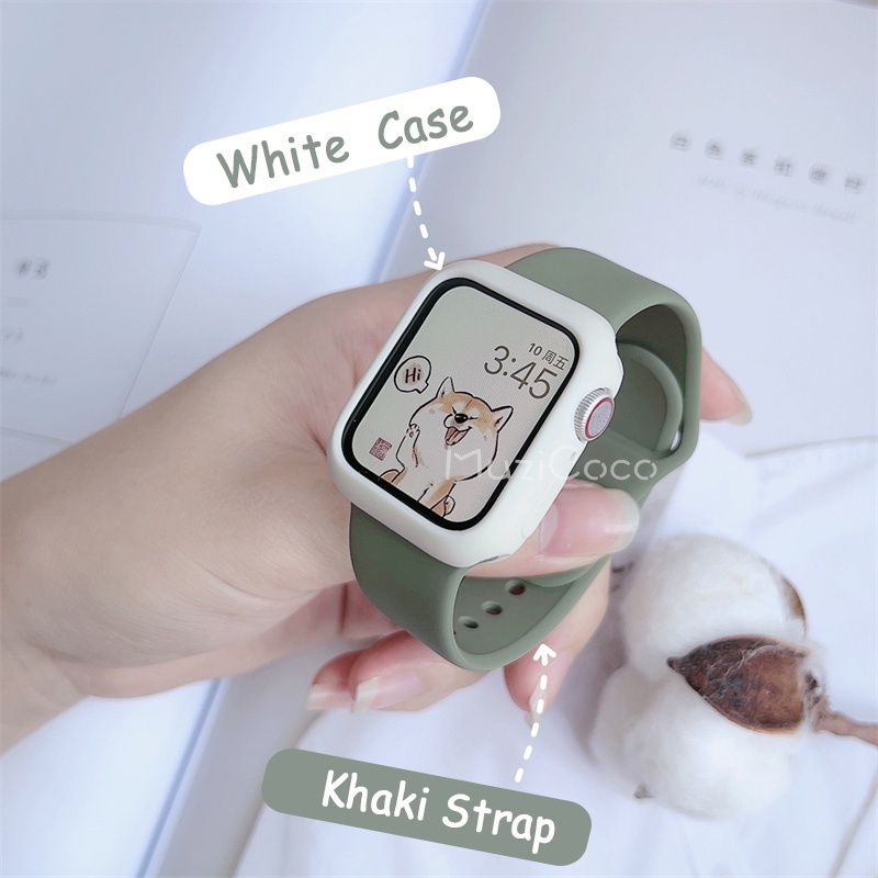 Case+Strap For Smart Watch Bands 44mm 40mm 45mm 41mm 49mm 42mm