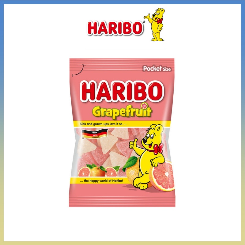 Haribo Halal Happy Peaches Bag 100g - We Get Any Stock