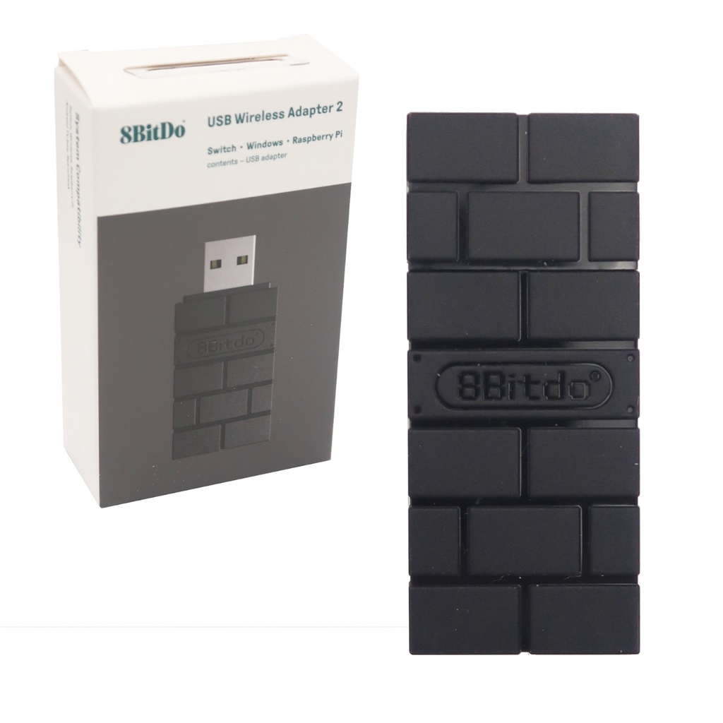8Bitdo USB Wireless Adapter 2 for Nintendo Switch/Windows PC/macOS ...