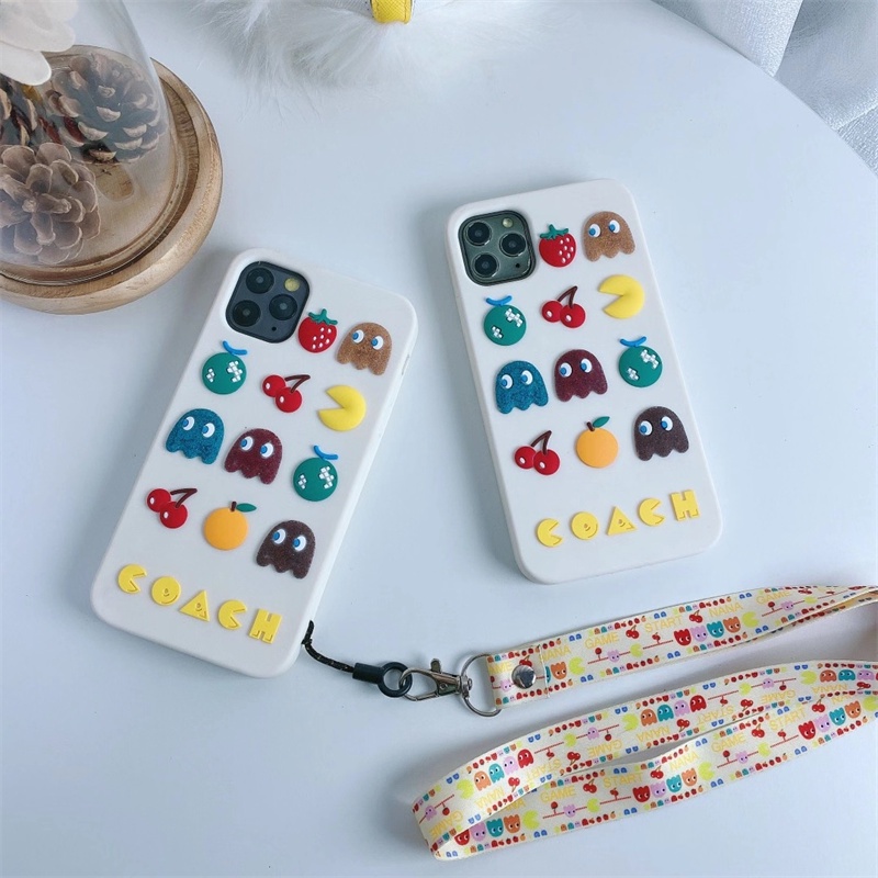 Fruit pac man Silicone Case Xiaomi Mi5X Mi6X MiA2 Mi8lite Mi8h Mi9