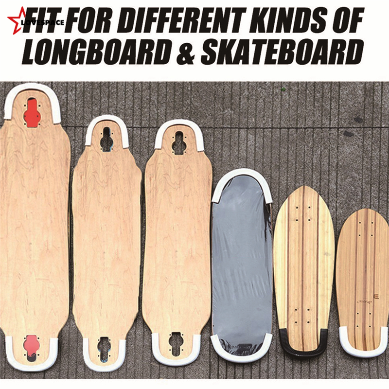 VA|Skateboard Deck Guards Protector Bumpers Bump Longboard Dance Board ...