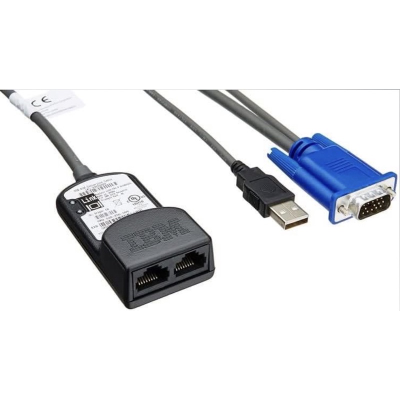 IBM / Lenovo USB Conversion Option (UCO) 4 pack KVM Cable (39M2895 ...