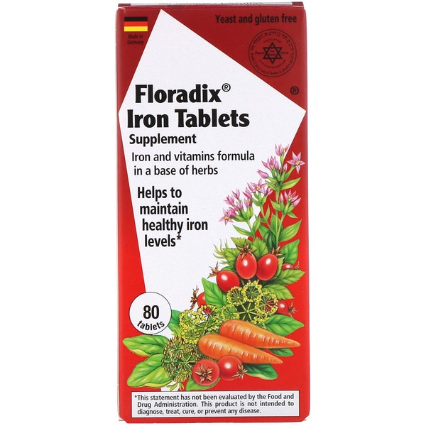 Flora, Floradix, Iron Tablets Supplement, 80 Tablets | Shopee Singapore