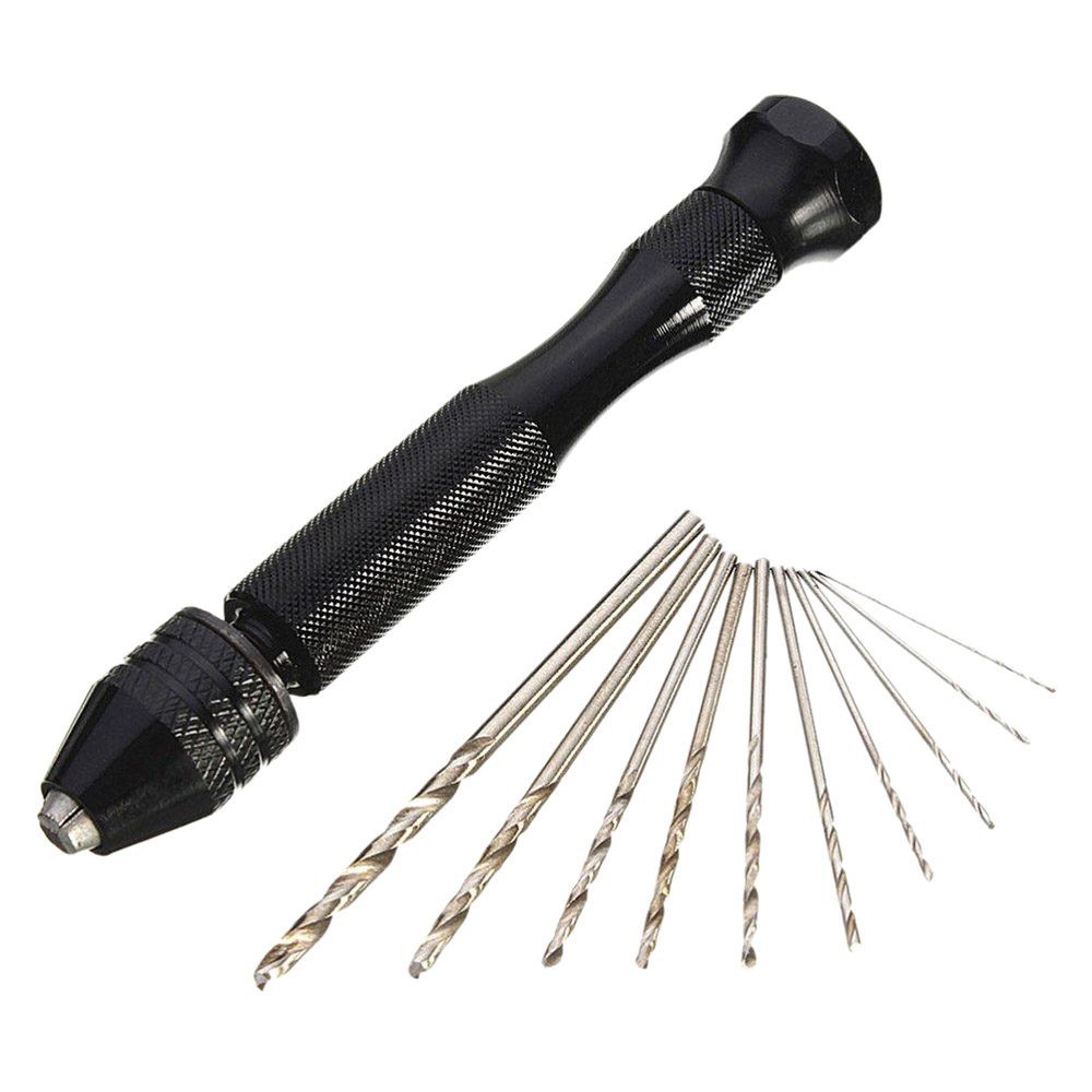 Mini Hand Drill Precision Pin Vise Woodworking Hand Drill Shopee Singapore