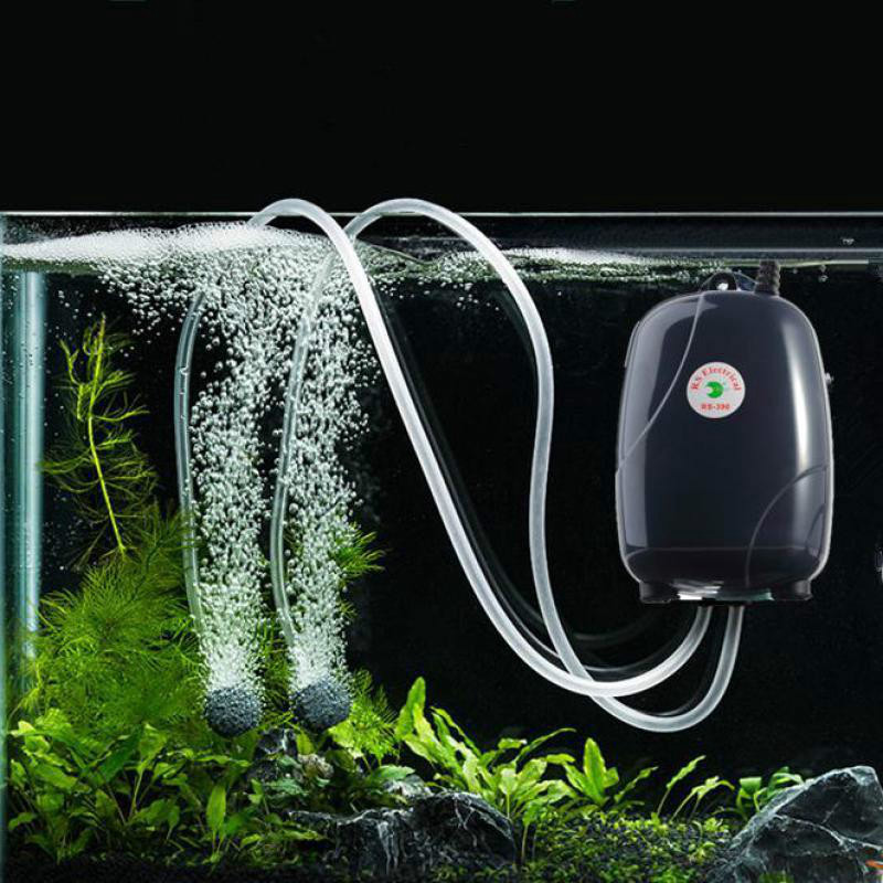 Mini Silent Fish Tank Air Pump Aquarium Oxygen Pump Mini Air Compressor ...