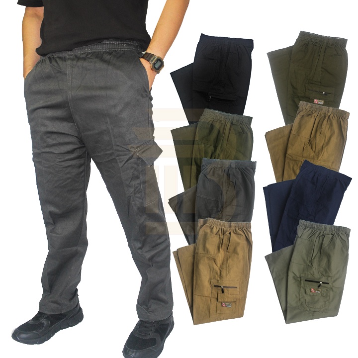 Long Work Pants/Men's Long Edge Cargo Pocket Pants/Men Cargo Working