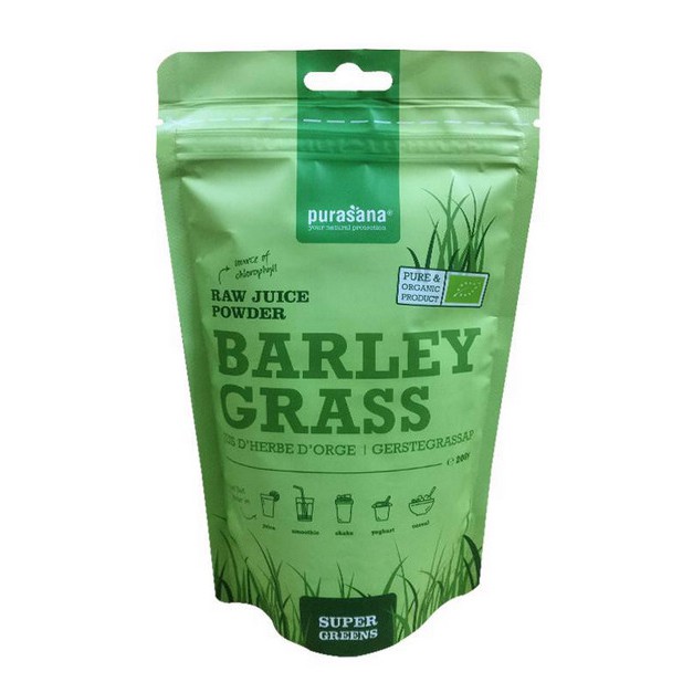 Purasana organic Barley Grass Juice Powder 200g Shopee Singapore