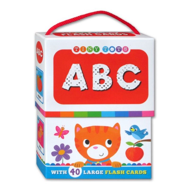 Tiny Tots ABC With 40 Large Flash Cards | Shopee Singapore