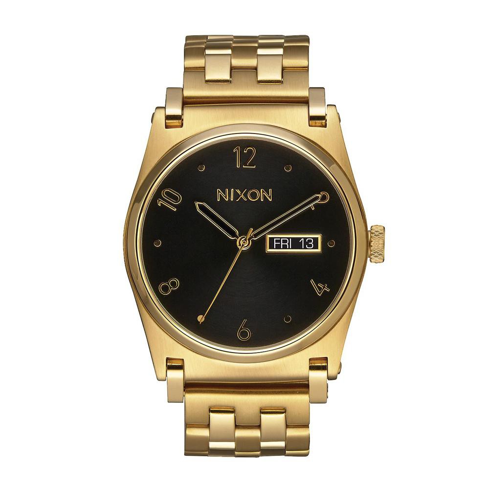 Nixon time teller gold watch hotsell