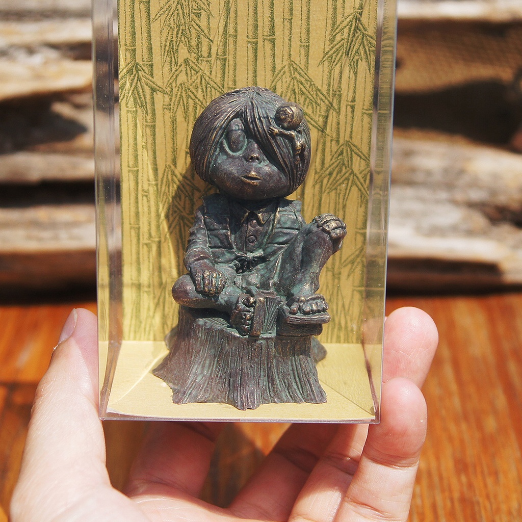 [Out-Of-Print Kitaro-Imitation Bronze Statue Monster Famous Book ...