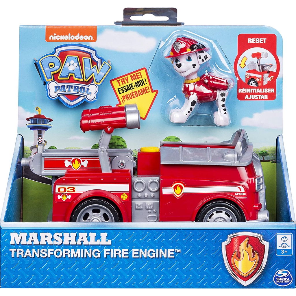 Marshalls transforming fire truck online