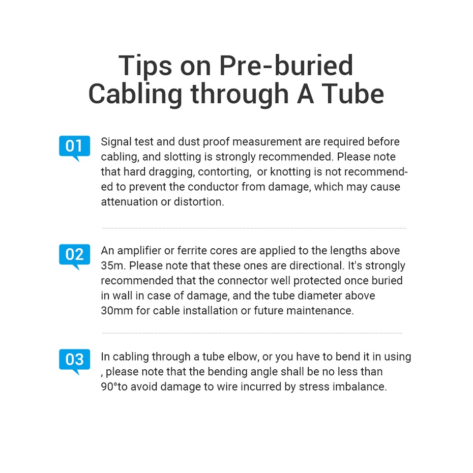 Vention Kabel HDMI 20M Industrial Structure Cabling - Gambar 4