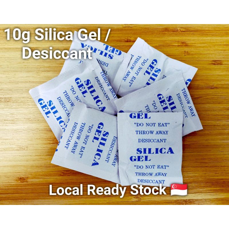 20Pcs 50g Silica Gel Packets, Desiccant Packs, Moisture Absorber  Dehumidifier