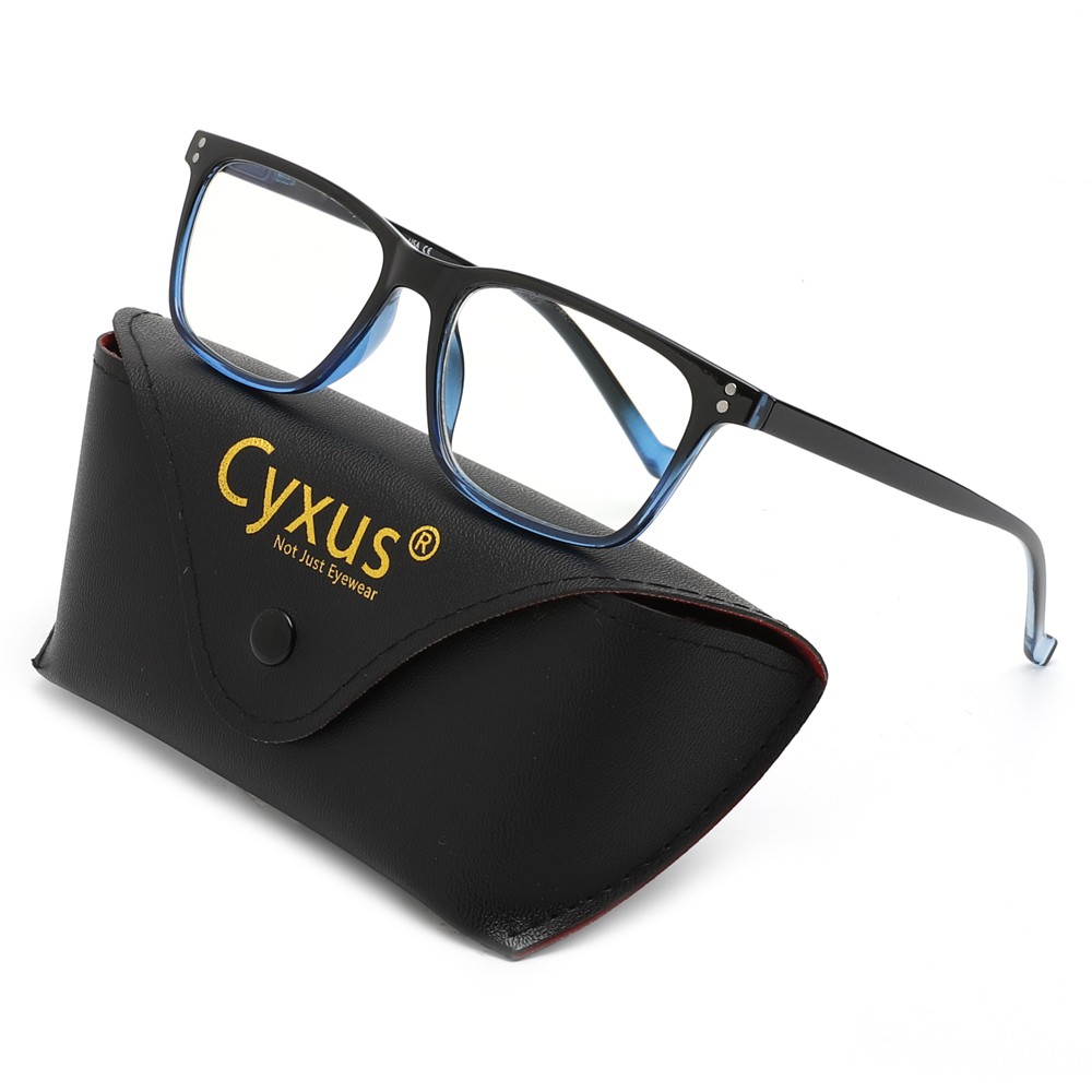 Cyxus Anti Blue Light Reading Glasses Rectangle Pc Lens Computer Glasses Readers 10 30 2290