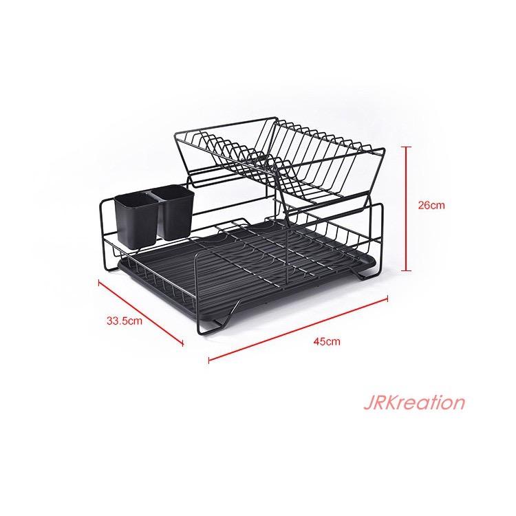 🇸🇬 Nordic Kitchen Drying Dish rack / Minimalist Organizer Furniture ...