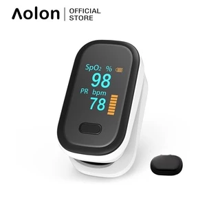 Aolon O2 Pulse Oximeter Finger Blood Oxygen Saturation(Spo2) Pulse Rate Monitor BOXYM