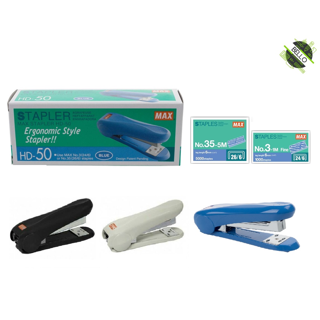 Max Stapler HD-50 ( Random Colour ) | Shopee Singapore