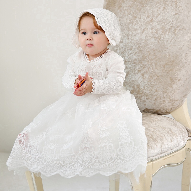 hat dress Cute Baby Dresses for Girls Birthday Baby Long sleeves