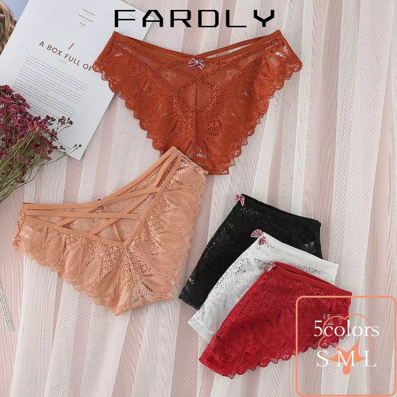 FAROLY Cotton Lace Women Thong SL Girl Lingerie Strap Low Waist Sexy